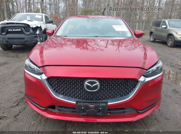 JM1GL1UM8K1510389 2019 MAZDA 6 Красный Вид щитка приборов