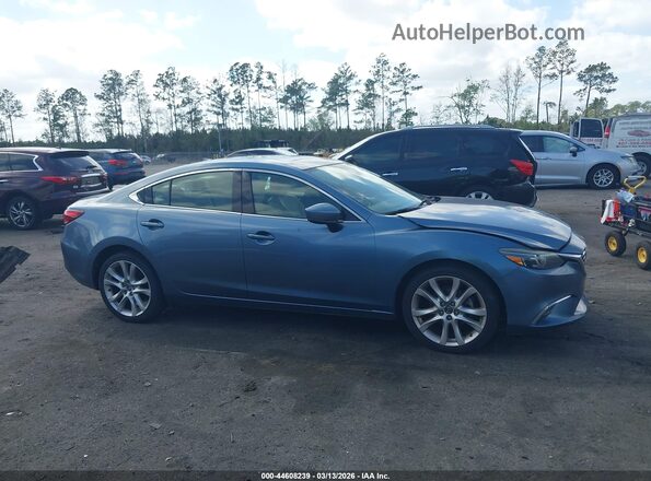 JM1GL1V50H1100797 2017 MAZDA 6 Синий Вид щитка приборов