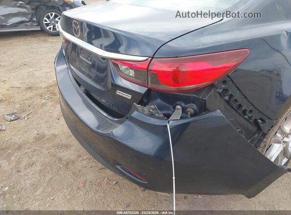 JM1GL1V51H1115356 2017 MAZDA 6 Dark Blue Вид спереди