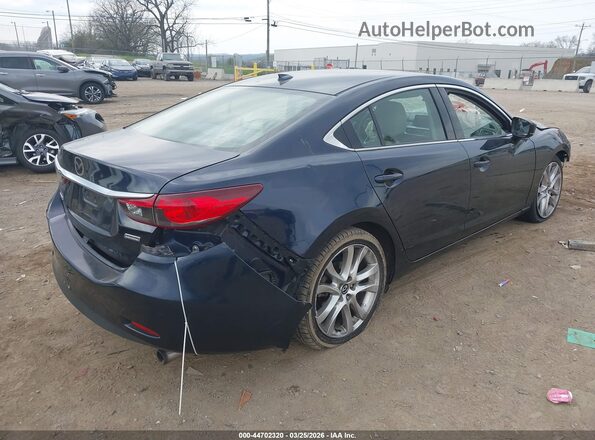 JM1GL1V51H1115356 2017 MAZDA 6 Dark Blue Задняя правая четверть