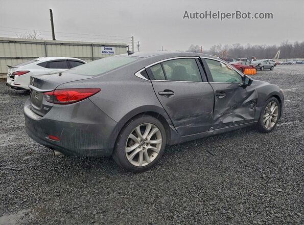 JM1GL1V55H1115800 2017 MAZDA 6 Серый Задняя правая четверть
