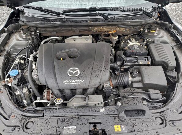 JM1GL1V55H1115800 2017 MAZDA 6 Серый Вид задней части салона