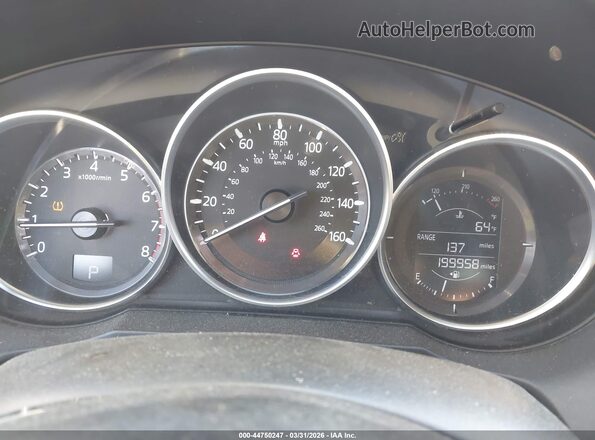 JM1GL1V55H1122519 2017 MAZDA 6 Gray უკანა სავარძლების ხედი
