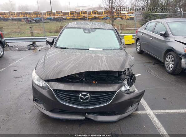 JM1GL1V55H1151566 2017 MAZDA 6 Brown Вид щитка приладів