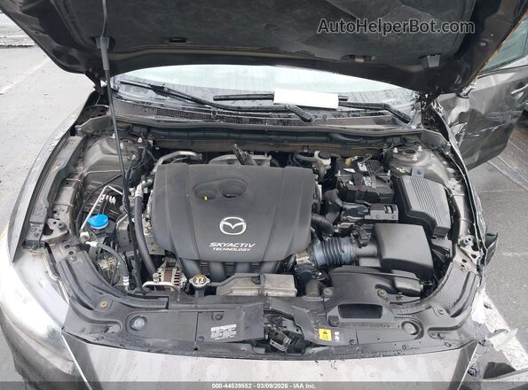 JM1GL1V55H1151566 2017 MAZDA 6 Brown Вид ззаду