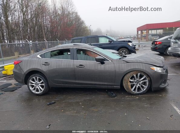 JM1GL1V55H1151566 2017 MAZDA 6 Brown Вид задньої частини салону