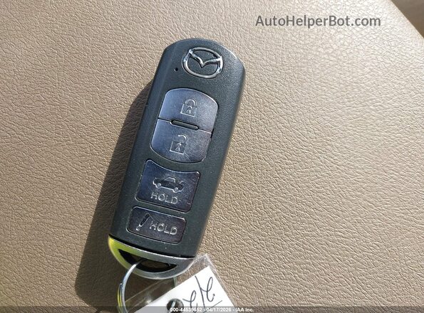 JM1GL1V55H1151566 2017 MAZDA 6 Brown Вид панелі приладів