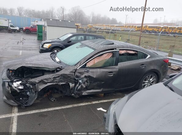 JM1GL1V55H1151566 2017 MAZDA 6 Brown Панорамний вид салону 360°