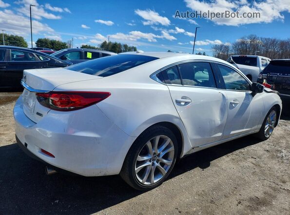 JM1GL1V56H1116731 2017 MAZDA 6 Белый Задняя правая четверть
