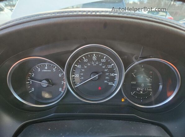 JM1GL1V56H1116731 2017 MAZDA 6 Белый Вид щитка приборов
