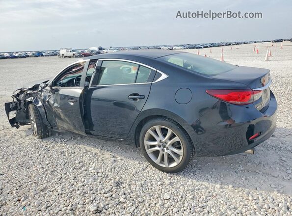 JM1GL1V56H1118253 2017 MAZDA 6 Черный Задняя левая четверть