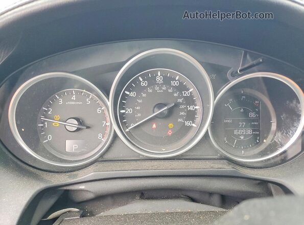 JM1GL1V58H1107402 2017 MAZDA 6 Черный Вид задних сидений