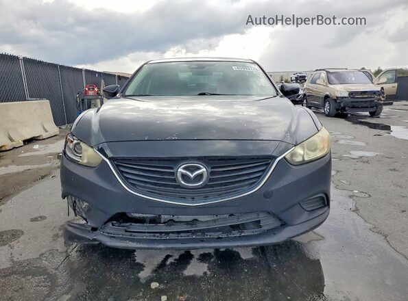 JM1GL1V58H1107402 2017 MAZDA 6 Черный Вид сзади