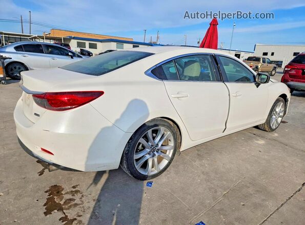 JM1GL1V59H1150341 2017 MAZDA 6 White Задня права чверть