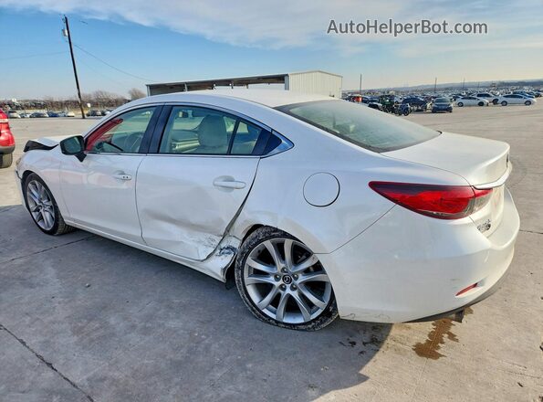 JM1GL1V59H1150341 2017 MAZDA 6 White Задня ліва чверть