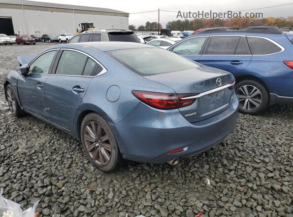 JM1GL1VM0J1313360 2018 MAZDA 6 Серый Задняя левая четверть