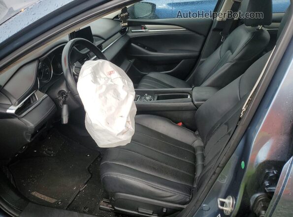 JM1GL1VM0J1313360 2018 MAZDA 6 Серый Вид салона спереди