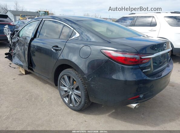 JM1GL1VM0J1319899 2018 MAZDA 6 Серый Передняя левая четверть
