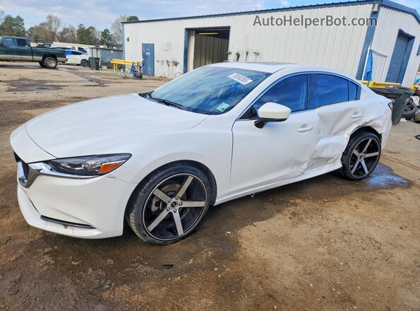 JM1GL1VM0K1510465 2019 MAZDA 6 White Front left