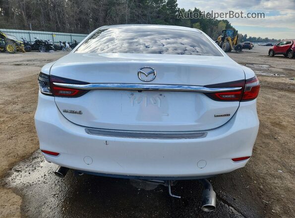 JM1GL1VM0K1510465 2019 MAZDA 6 White Rear view