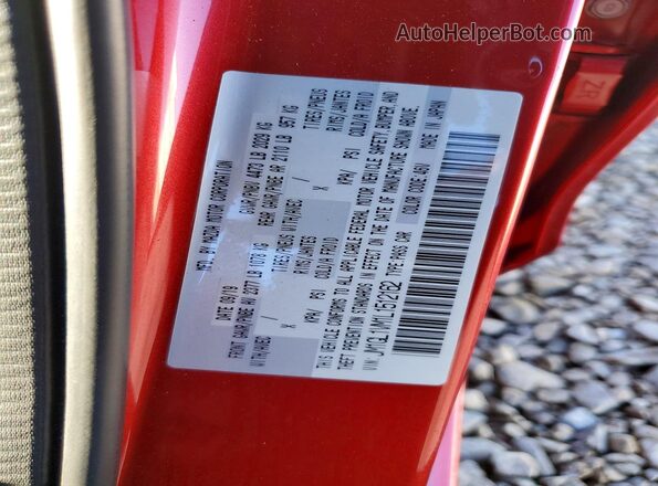 JM1GL1VM1L1512162 2020 MAZDA 6 Красный Вид подкапотного пространства