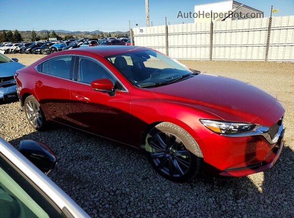 JM1GL1VM1L1512162 2020 MAZDA 6 Красный Передняя правая четверть