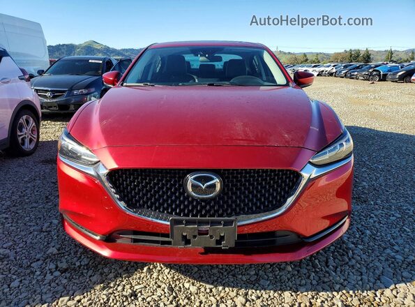 JM1GL1VM1L1512162 2020 MAZDA 6 Красный Вид спереди