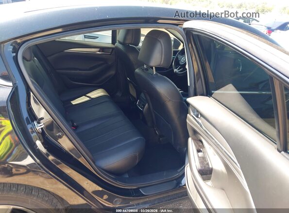 JM1GL1VM2K1508359 2019 MAZDA 6 Black Vista de la etiqueta del VIN