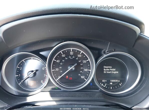 JM1GL1VM2K1508359 2019 MAZDA 6 Black Vista de los asientos traseros