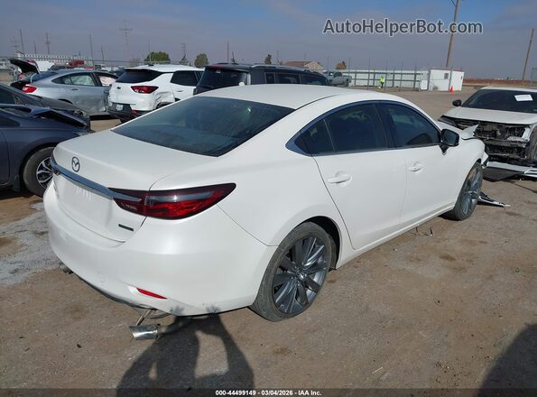 JM1GL1VM2L1521047 2020 MAZDA 6 Белый Задняя правая четверть