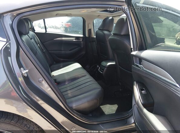 JM1GL1VM4J1327147 2018 MAZDA 6 Серый Вид наклейки с VIN-кодом