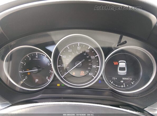 JM1GL1VM4J1327147 2018 MAZDA 6 Серый Вид задних сидений