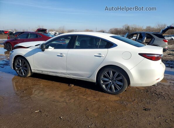 JM1GL1VM5J1312513 2018 MAZDA 6 Белый Задняя левая четверть