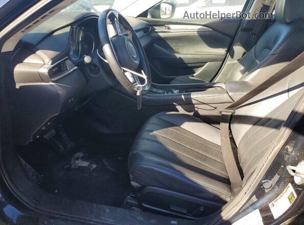 JM1GL1VM7K1500144 2019 MAZDA 6 Черный Вид салона спереди