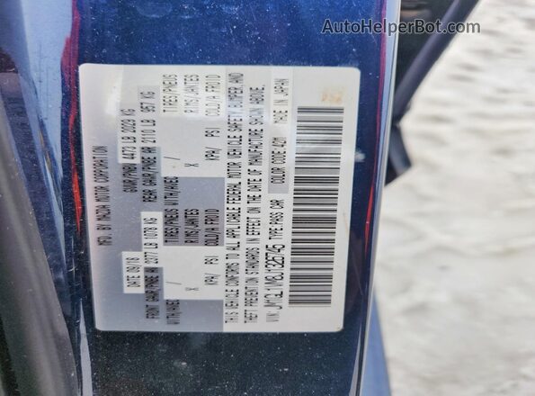 JM1GL1VM8J1326745 2018 MAZDA 6 Синий Вид подкапотного пространства
