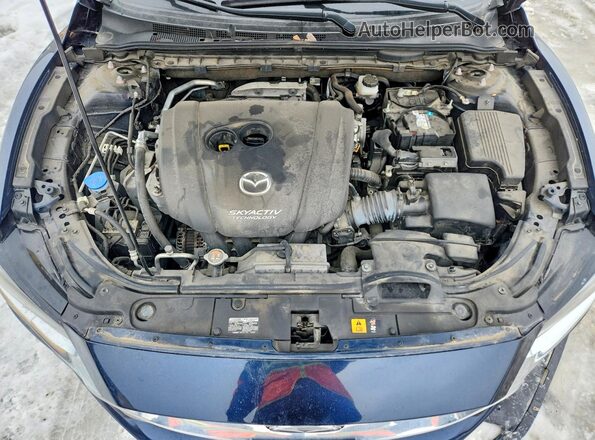 JM1GL1VM8J1326745 2018 MAZDA 6 Синий Вид задней части салона