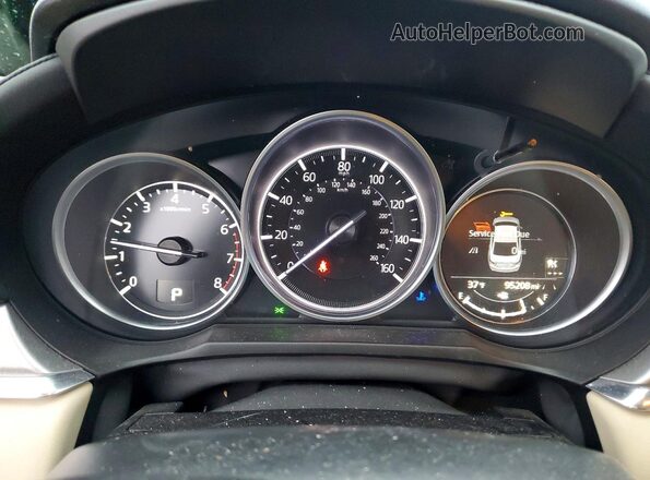 JM1GL1VM8K1500301 2019 MAZDA 6 Коричневый Вид щитка приборов