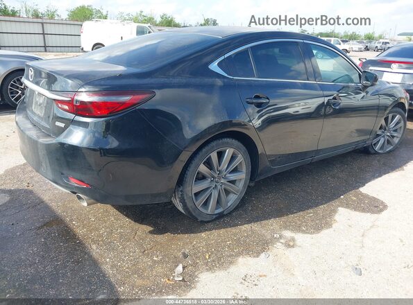 JM1GL1VM9J1312885 2018 MAZDA 6 Черный Задняя правая четверть