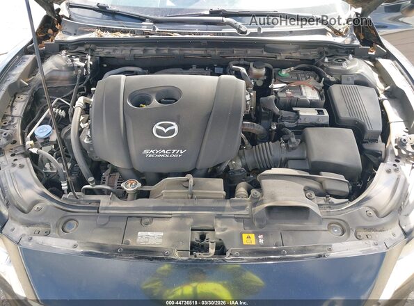 JM1GL1VM9J1312885 2018 MAZDA 6 Черный Вид сзади
