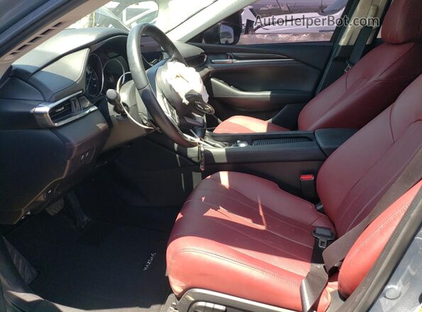 JM1GL1WY4M1610976 2021 MAZDA 6 Blue Front interior view