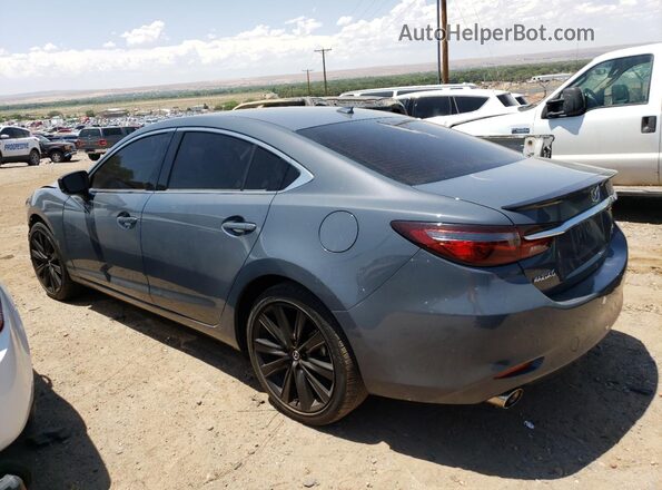 JM1GL1WY4M1610976 2021 MAZDA 6 Blue Rear left