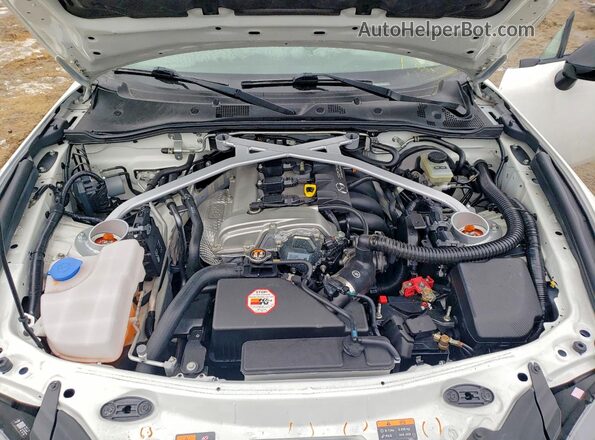 JM1NDAB77K0302169 2019 MAZDA MX-5 Белый Вид задней части салона