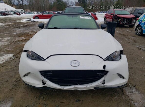 JM1NDAB77K0302169 2019 MAZDA MX-5 Белый Вид спереди