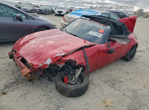 JM1NDAC70G0119640 2016 MAZDA MX-5 Красный Передняя левая четверть