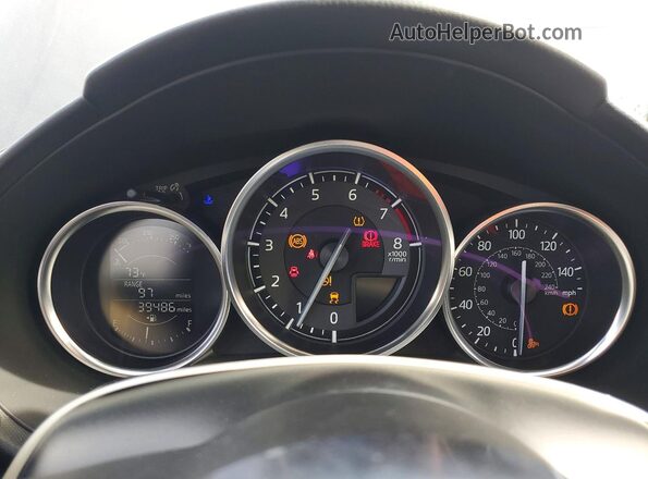 JM1NDAC73J0201921 2018 MAZDA MX-5 Серый Вид щитка приборов