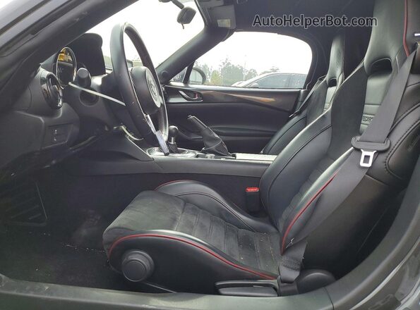 JM1NDAC73J0201921 2018 MAZDA MX-5 Серый Вид салона спереди