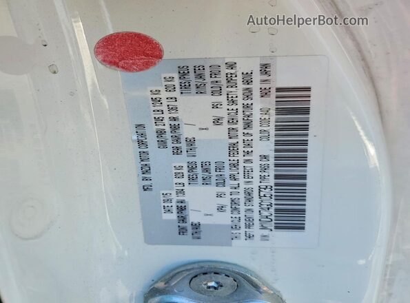 JM1NDAC74G0105739 2016 MAZDA MX-5 Белый Вид подкапотного пространства