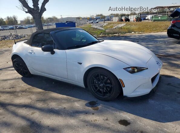 JM1NDAC74G0105739 2016 MAZDA MX-5 Белый Передняя правая четверть
