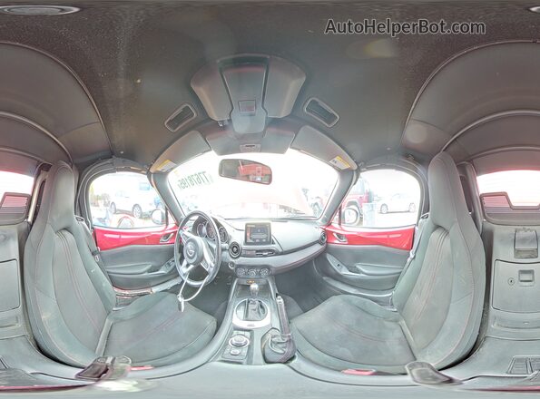 JM1NDAC78G0110734 2016 MAZDA MX-5 Красный Панорамный вид салона 360°