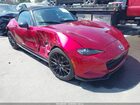 2019 Mazda Mx-5 Miata Club Burgundy vin: JM1NDAC79K0307677